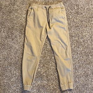 American eagle active flex jogger khakis